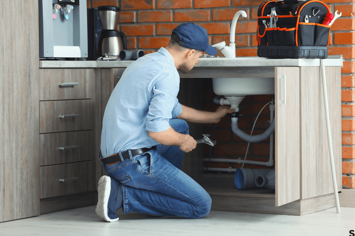 Kitchen sink plumbing repair SF